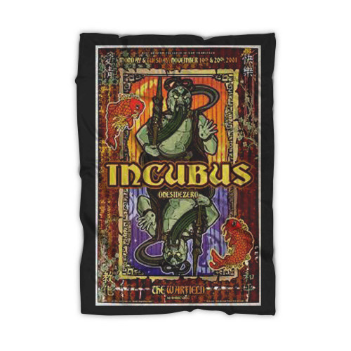 Incubus Concert  Blanket