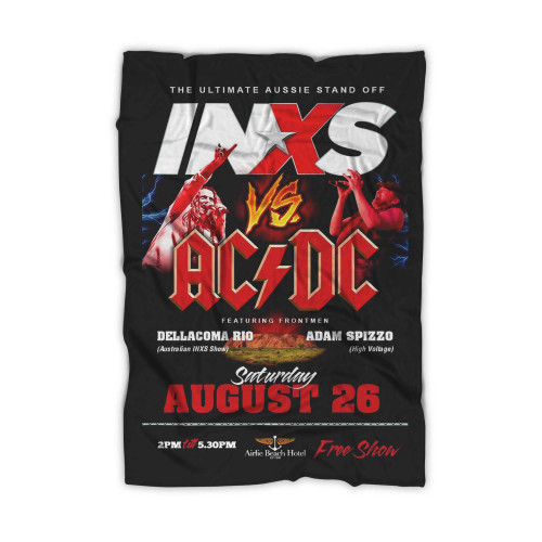 Inxs Ac Dc  Blanket