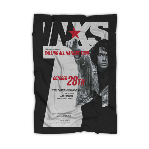 Inxs In Sidney  Blanket