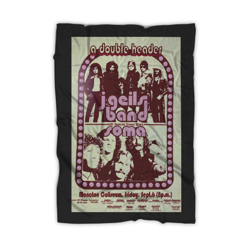 J. Geils Band Soma Concert  Blanket