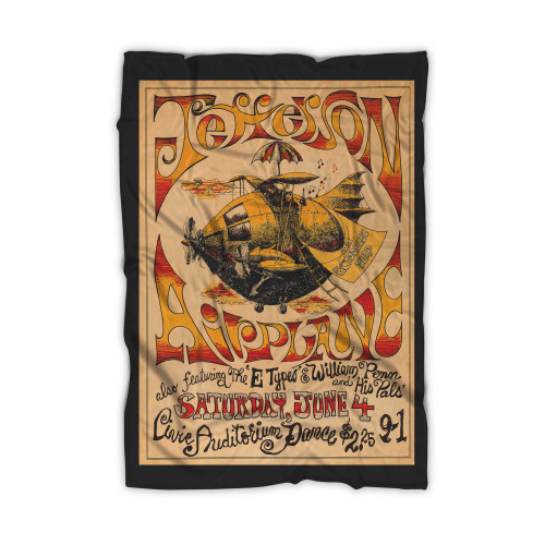 Jefferson Airplane 1966 Concert  Blanket