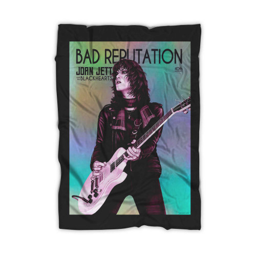 Joan Jett & The Blackhearts Bad Reputation 40Th  Blanket