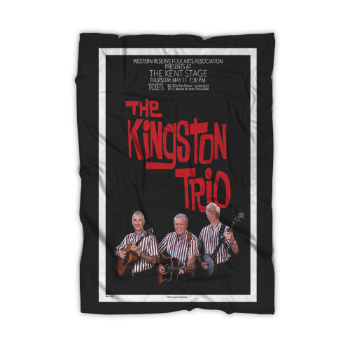 Kingston Trio 2023 Kent Concert  Blanket