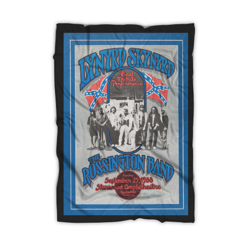 Lynyrd Skynyrd Group Of Concert S  Blanket