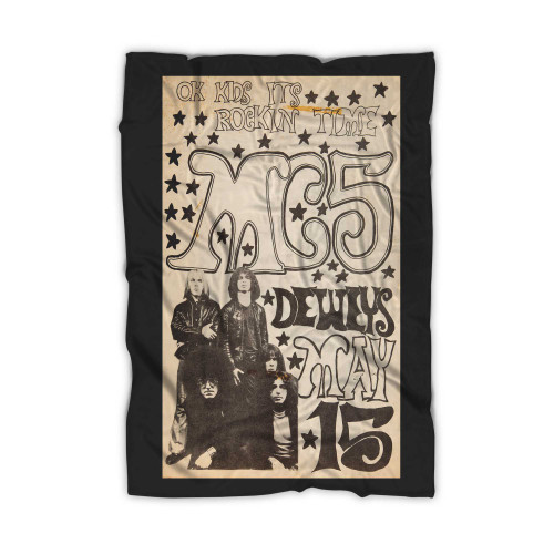 Mc5 1971 Madison Wisconsin Concert  Blanket