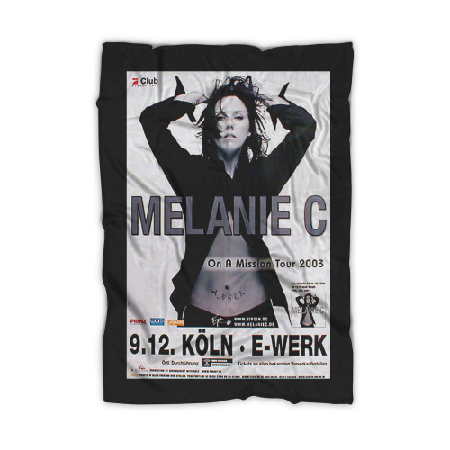Melanie C Spice Girls  Blanket