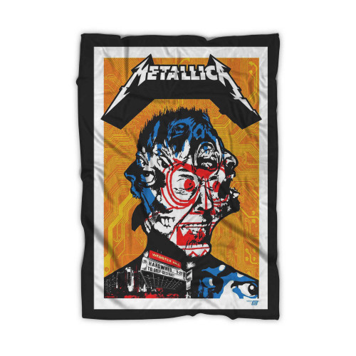 Metallica 2016 Webster Hall New York Ny  Blanket