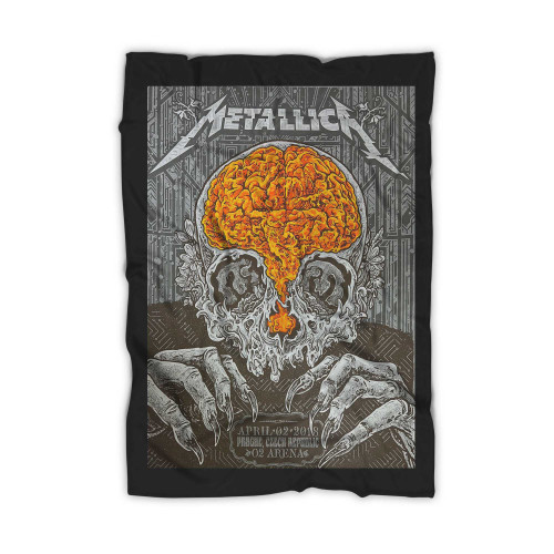 Metallica 2018 Angryblue  Blanket
