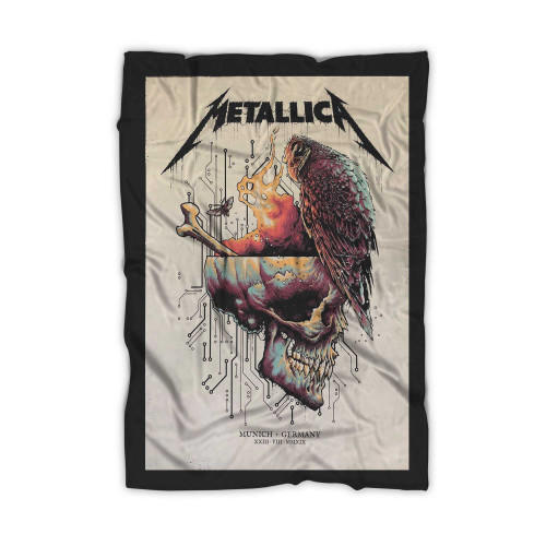 Metallica Munich Concert 2019 Music Concert  Blanket
