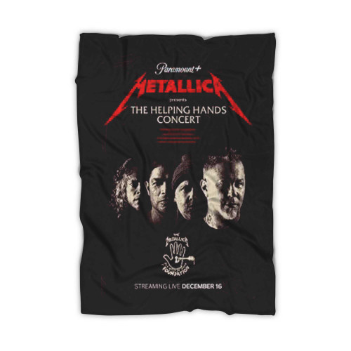 Metallica The Helping Hands Concert  Blanket