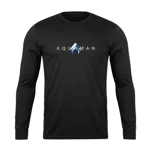 Aquaman Comic Super Hero Dc Logo Long Sleeve T-Shirt
