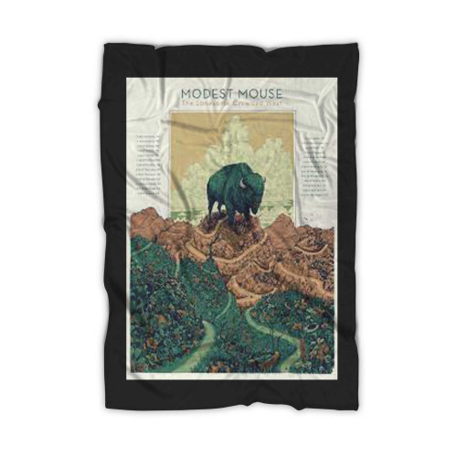 Modest Mouse The Lonesome Crowded West Tour 22  Blanket