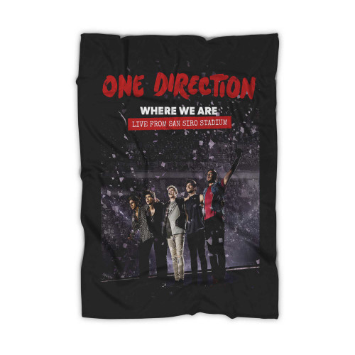 One Direction Where We Are The Concert Film  Blanket