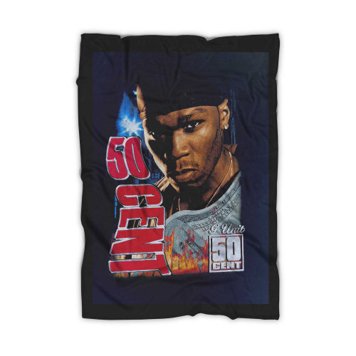 Rare Vintage Early 00S 50 Cent G Unit Tour  Blanket