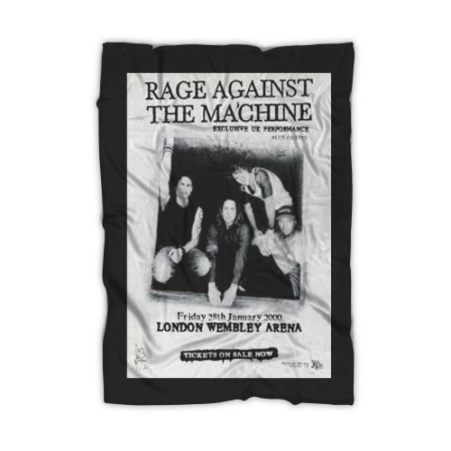 Rare Vintage Original 2000 Rage Against The Machine Music  Blanket