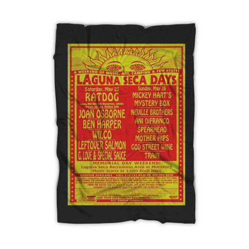 Ratdog Vintage Concert  Blanket