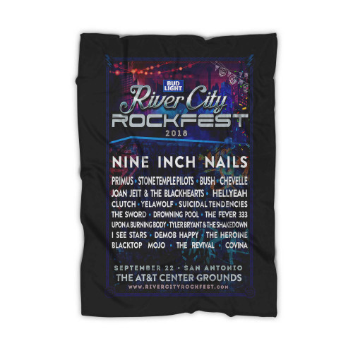 River City Rock Fest Nine Inch Nails  Blanket