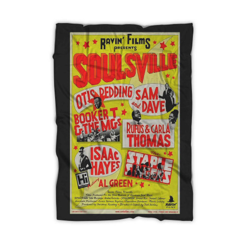 Soulsville Vintage Concert  Blanket