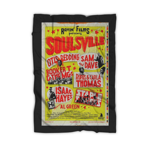 Soulsville Vintage Concert Proof  Blanket