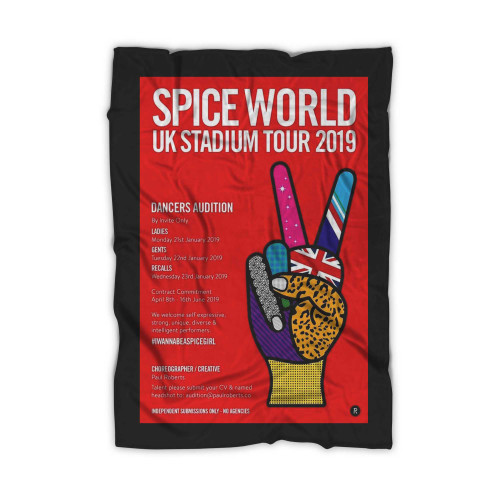 Spice Girls 2019  Blanket