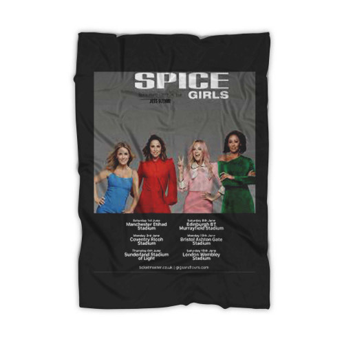 Spice Girls Spice World 2019 Uk Tour Concert  Blanket