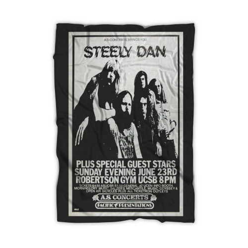 Steely Dan Live At Uc Santa Barbara 1974 Music Concert  Blanket