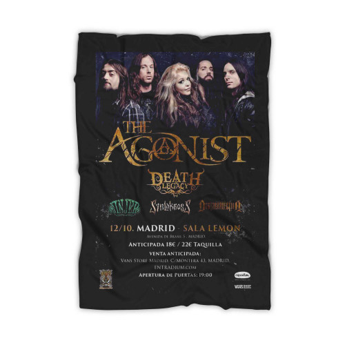 The Agonist Jinjer Synlakross Deathsurrection Death And Legacy  Blanket