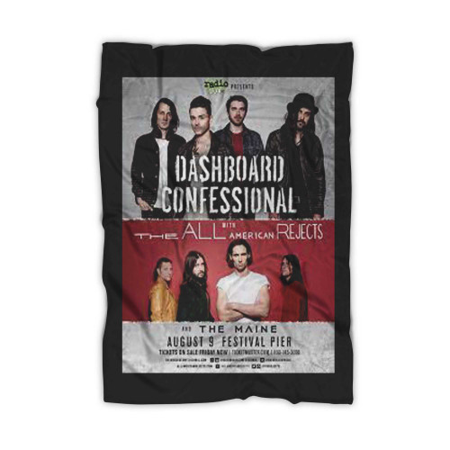 The All American Rejects 2017 Philadelphia Concert  Blanket