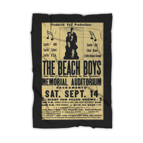 The Beach Boys 1964 Repro Tour  Blanket