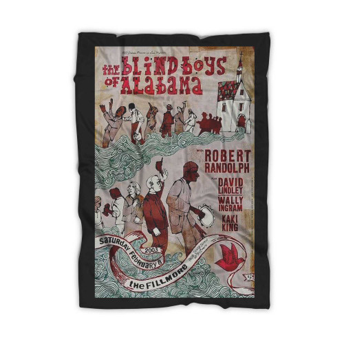 The Blind Boys Of Alabama Vintage Concert  Blanket