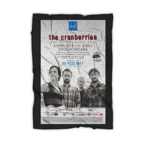 The Cranberries 1  Blanket