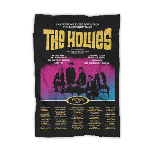 The Hollies - 2023 Uk Tour  Blanket