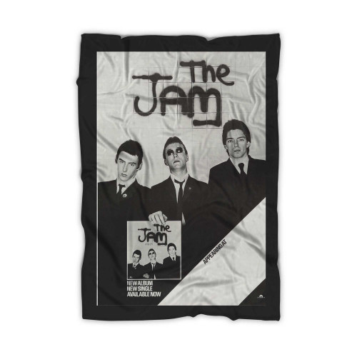 The Jam Original Vintage Uk Tour  Blanket