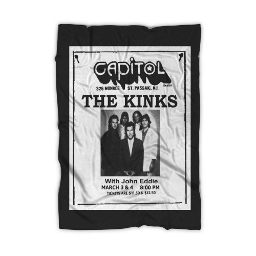 The Kinks John Eddie At Capitol Theatre Passaie New Jersey United States  Blanket