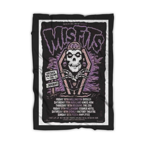 The Misfits A2 Tour  Blanket