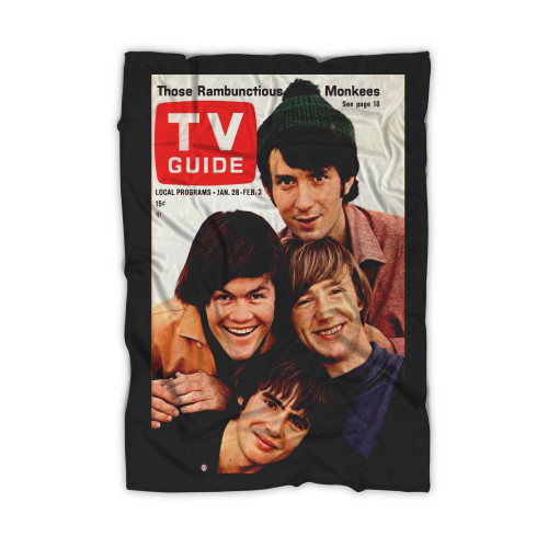 The Monkees About The Crazy Fun 60S Band  Blanket