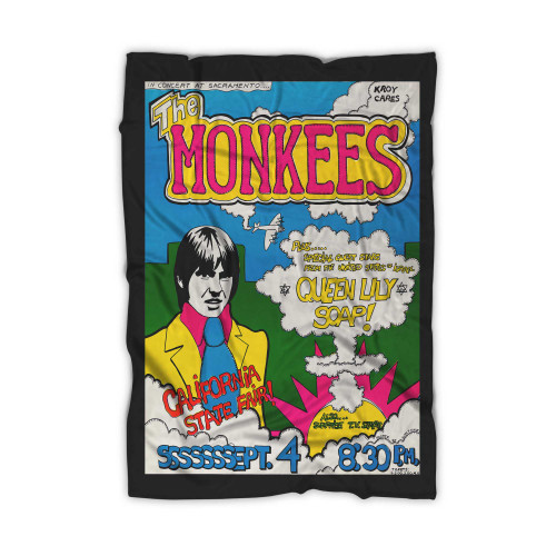 The Monkees California State Fair Concert  Blanket