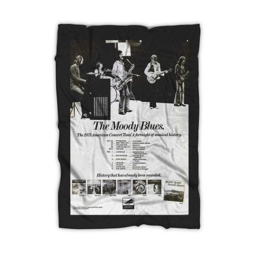 The Moody Blues At Civic Center Pittsburgh Pennsylvania United States  Blanket