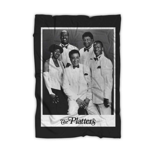 The Platters Vintage Concert 3  Blanket