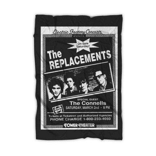 The Replacements The Connells At Tower Theater Upper Darby Pennsylvania United States  Blanket