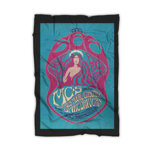 The See With The Mc5 Original Concert  Blanket