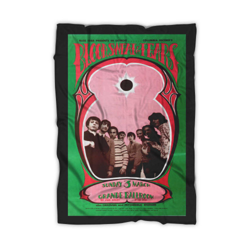 The Stooges Blood Sweat And Tearsconcert  Blanket