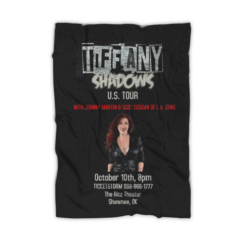 Tiffany Shadows U.S. Tour 2021 Oklahoma Tour  Blanket