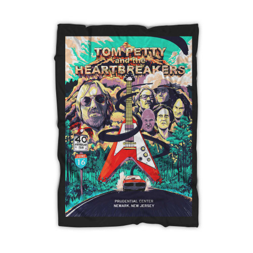 Tom Petty And The Heartbreakers 40Th Anniversary Final Tour  Blanket