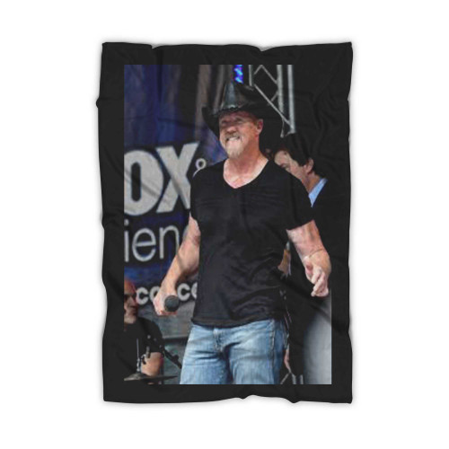 Trace Adkins On Stage For Fox & Friends All American Summer Concert  Blanket