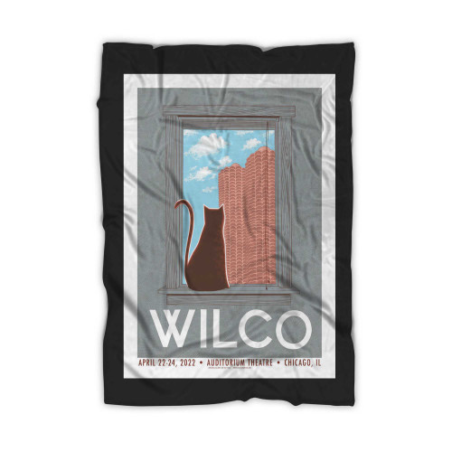 Wilco Chicago 2022  Blanket