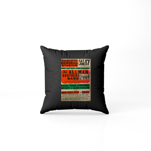 Allman Brothers Vintage Rock S  Pillow Case Cover