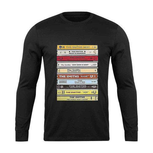 The Smiths Albums Cassette Cool Vintage Long Sleeve T-Shirt The Smiths Albums Cassette Cool Vintage Long Sleeve T-Shirt
