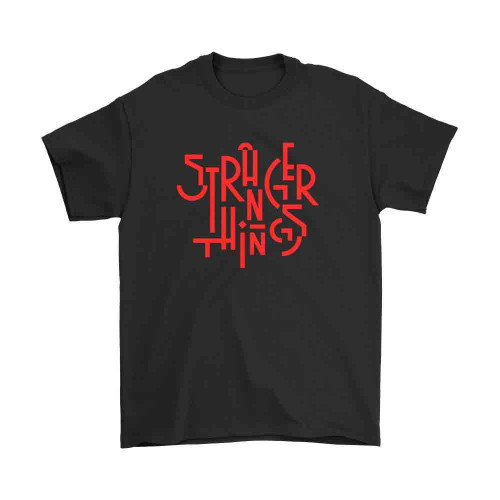 Stranger Things Art Logo Love Man's T-Shirt Tee Stranger Things Art Logo Love Man's T-Shirt Tee