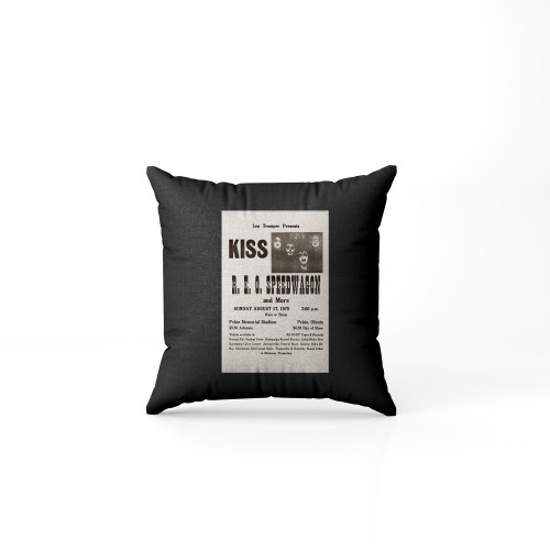 Kiss With Reo Speedwagon  Pillow Case Cover